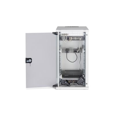 5. Digitus Zestaw sieciowy SOHO Pro, 254 mm (10") - 12U, 315 x 300 mm (szer. x gł.)