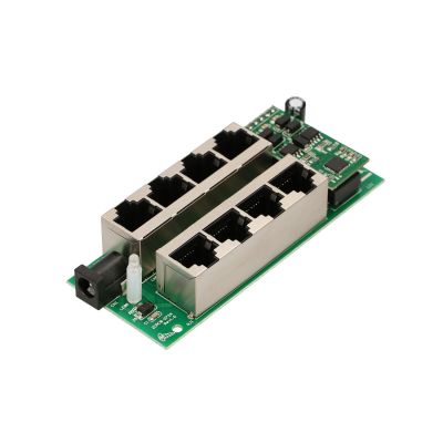 7. Extralink Gigabit PoE Injector 4 Portowy Aktywny, 4 porty Gigabit 802.3at/af, Mode A