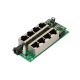 7. Extralink Gigabit PoE Injector 4 Portowy Aktywny, 4 porty Gigabit 802.3at/af, Mode A