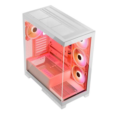 33. MODECOM OBUDOWA VOLCNO SPACE APEX ARGB MIDI WHITE