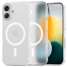 Etui Tech-Protect MagSlim MagSafe na iPhone 17 - biały mat