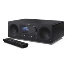 System Hi-Fi Sharp TOKYO DAB+ All-in-One XL-B720D(BK) Wejście AUX Łączność Bluetooth Odtwarzacz CD Radio FM