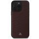 9. Etui Mercedes MB Waves Leather na iPhone 16 Pro Max - czerwone