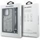 7. Etui Karl Lagerfeld Crossbody Grained Pattern & Logo do iPhone 16 Pro Max - szare