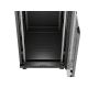 25. LANBERG SZAFA INSTALACYJNA RACK STOJĄCA 19" 24U 600X800 CZARNA DRZWI PRZESZKLONE LCD (FLAT PACK) V2