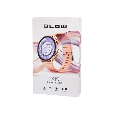 8. Smartwatch BLOW X19 złoty