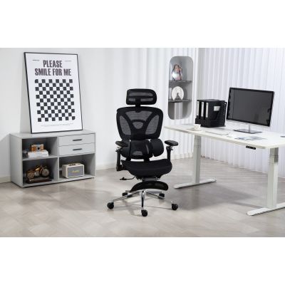 98. Activejet Fotel biurowy Ergonomiczny YK848 czarny