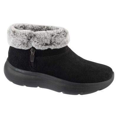 Skechers On-The-Go Encore - Snow-Capped 144848-BKGY Czarne 36