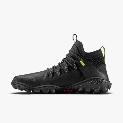 7. Buty turystyczne Vivobarefoot MAGNA FOREST ESC WOMENS OBSIDIAN/LIME trekkingi minimalistyczne (209082-02)