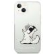 3. Etui Karl Lagerfeld Choupette Fun na iPhone 14 Plus - przezroczyste