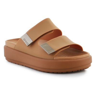 6. Klapki Crocs Brooklyn Luxe Sandal W 209586-2U3