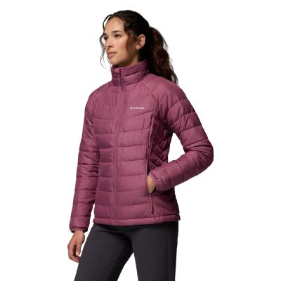 2. Columbia Powder Lite II Full Zip Jacket 2089451551 Różowe L