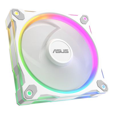 6. Wentylator ASUS PRIME MR120 FAN ARGB WHITE 3IN1