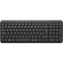 Logitech K250 klawiatura RF Wireless + Bluetooth Amerykański międzynarodowy Grafitowy