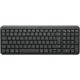 Logitech K250 klawiatura RF Wireless + Bluetooth Amerykański międzynarodowy Grafitowy