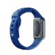 5. Pasek silikonowy 3mk Silicone Watch Strap do Apple Watch 38 / 40 / 41 mm - niebieski