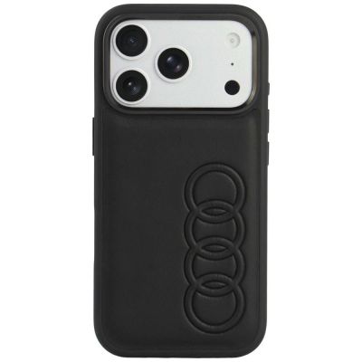 Etui Audi TT Synthetic Leather MagSafe na iPhone 18 Pro / 17 Pro - czarne
