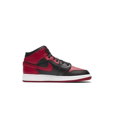 Buty Air Jordan 1 Mid Banned GS retro - 554725-074