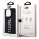 8. Etui Karl Lagerfeld 3D Rubber Glitter Logo na iPhone 15 Pro Max - czarne