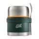 Termos obiadowy Esbit Classic Food Jug with Cutlery Set 0,5L - forest green
