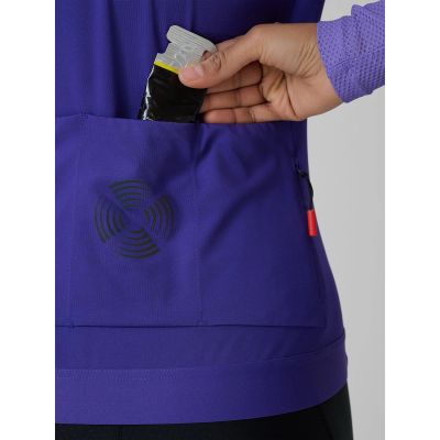 6. Longsleeve kolarski z filtrem UPF50+ damski 4F 4FRSS26TFLOF650-51S