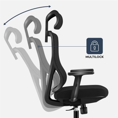 11. Fotel obrotowy Manager 3.3 Black