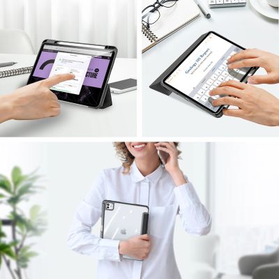 11. Etui Dux Ducis Toby z klapką i podstawką na iPad Pro 11" 2024 / 2025 - czarne