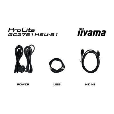 25. iiyama G-MASTER GC2781HSU-B1 27" 144H monitor komputerowy 68,6 cm (27") 1920 x 1080 px Czarny