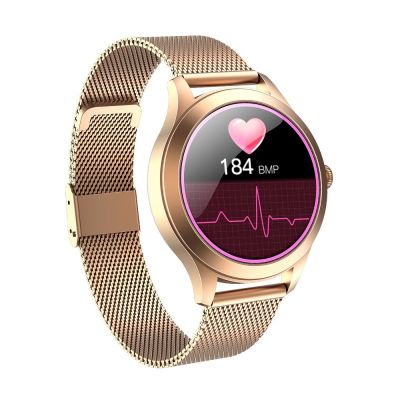 3. MaxCom FW42 GOLD smartwatch / zegarek sportowy 2,77 cm (1.09") TFT Cyfrowy 240 x 240 px Ekran dotykowy Złoto