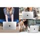 7. Etui Tech-Protect SmartShell na MacBook Air 15" M2 / M3 / 2023-2024 - przezroczyste