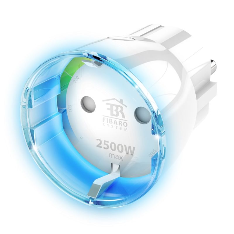 6. Inteligentne gniazdo FIBARO Wall Plug F, białe (FGWPF-102 ZW5)