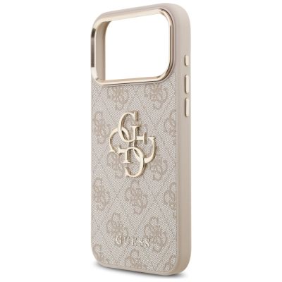 6. Etui Guess 4G Big 4G Classic Logo na iPhone 17 Pro Max - różowo-złote