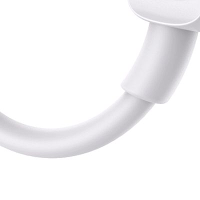 4. Kabel Joyroom Multi-Color Series A14 Lightning / USB-A 2.4A 1.2 m - biały