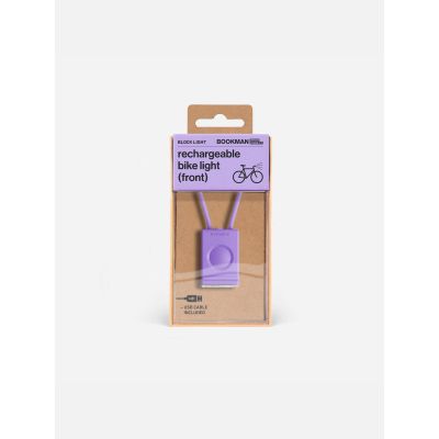 4. Lampka rowerowa BOOKMAN Block Light Front 50lm