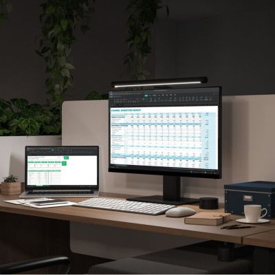 8. Xiaomi Mi Computer Monitor Light Bar lampa stołowa 5 W Czarny