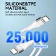 7. Kabel Wozinsky WSTCC1 USB-C / USB-C PD 65W 1 m -biały