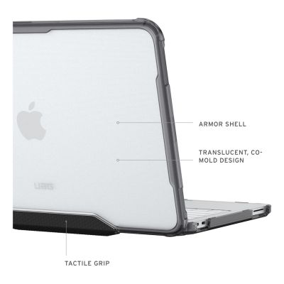 4. Urban Armor Gear 134013114343 torba na laptop 33 cm (13") Pokrowiec Szary, Półprzezroczysty