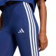 4. Legginsy damskie adidas Essentials 3-Stripes Cotton ciemnoniebieskie JE0067