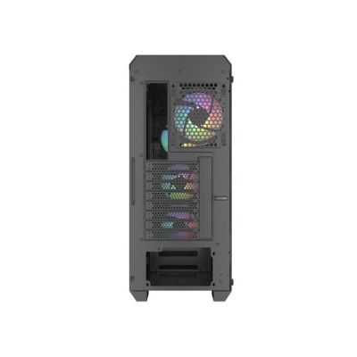 27. Obudowa NATEC Genesis Irid 505 ARGB NPC-1518 (ATX. Micro ATX. Mini ITX; kolor czarny)