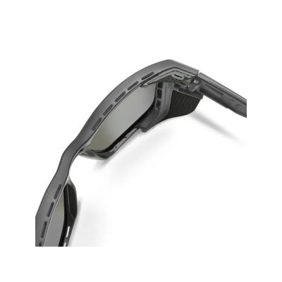 6. Okulary Julbo Shield M - matowy czarny| Reactiv Performance 2-4 Dl Bleu