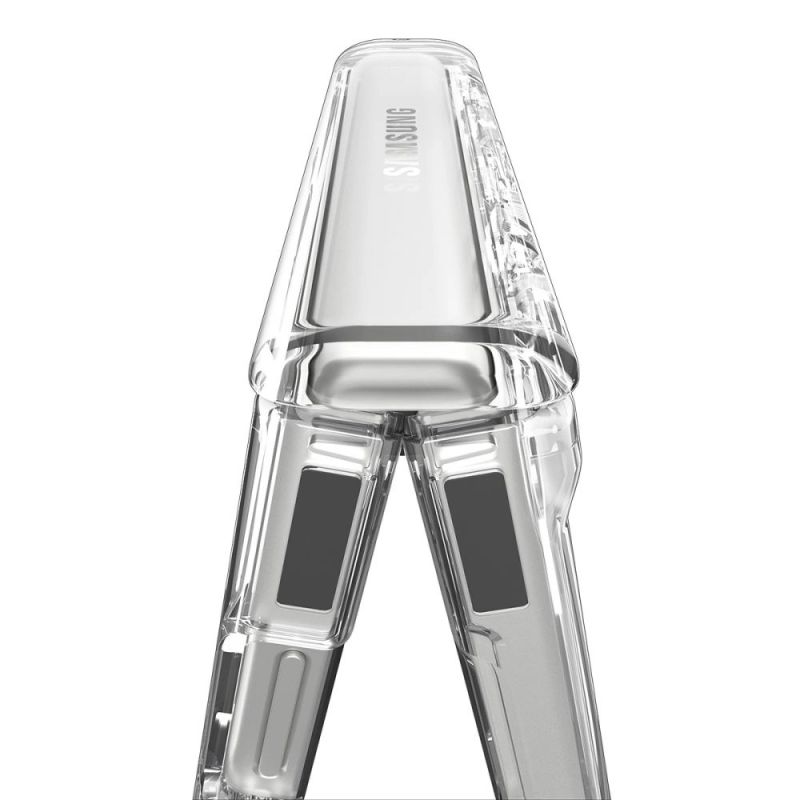 4. Etui Spigen Ultra Hybrid Pro MagSafe na Samsung Galaxy Z Flip 8 - przezroczysto-białe