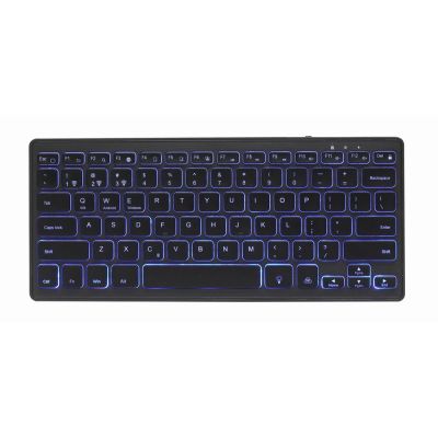 7. Gembird KB-BTRGB-01-DE klawiatura Uniwersalne Bluetooth QWERTZ Niemiecki Czarny