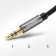 6. Kabel Ugreen AV119 10736 audio mini jack 3,5mm / mini jack 3,5mm 3m - czarny