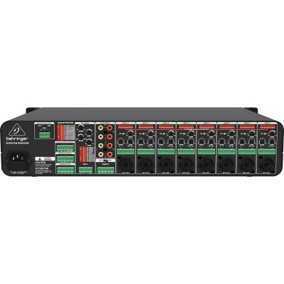 10. Behringer MA6000M wzmacniacz audio Przedstawienie/scena Czarny