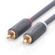 5. Kabel Ugreen AV104 10520 audio 2RCA (męski) / 2RCA (męski) 5m - szary