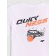 5. T-shirt regular z nadrukiem chłopięcy 4F 4FJRAW26TTSHM4343-10S