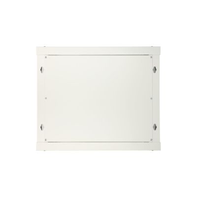 6. Extralink Szafa rack 12U 600x600 ASP Szara montowana na ścianie, drzwi blaszane pełne