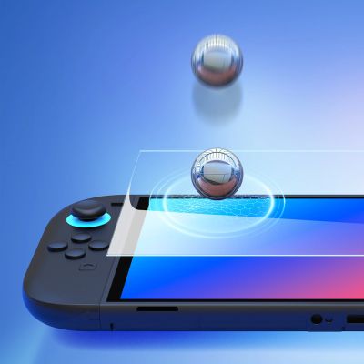 6. Szkło hartowane Dux Ducis HD na Nintendo Switch 2 z ramką instalacyjną