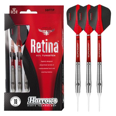 6. Rzutki Harrows Retina 95% Softip HS-TNK-000013266