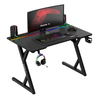 2. Biurko gamingowe Huzaro Hero 2.4 RGB Black